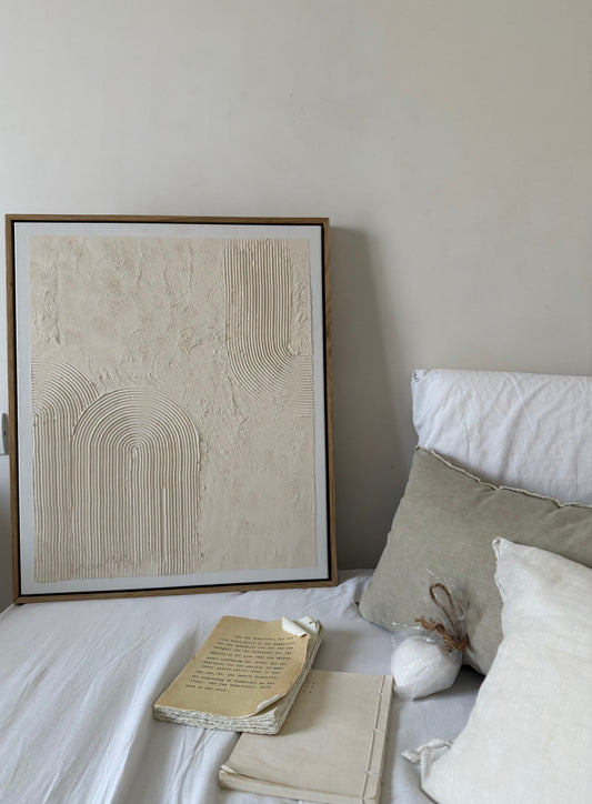 תמונה (יצירה  בטקסטורה)- דגם קשתות